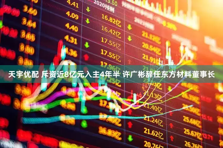 天宇优配 斥资近8亿元入主4年半 许广彬辞任东方材料董事长