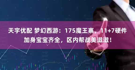 天宇优配 梦幻西游：175魔王寨，11+7硬件加身宝宝齐全，区内帮战美滋滋！